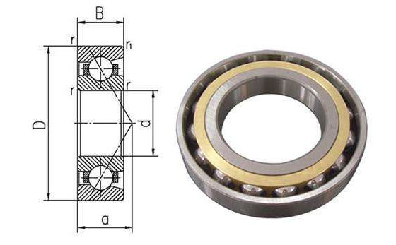 江苏SKF轴承总代理_角接触球轴承
